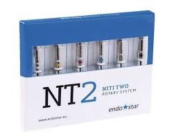 Import Endostar NT2 Niti Two Rotary Dental Files - Size No.15/02, 23mm - Pack of 6