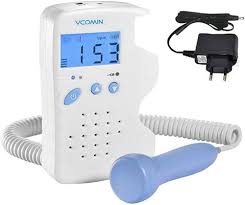 Import Portable Fetal Doppler FD-200D Heartbeat Monitor