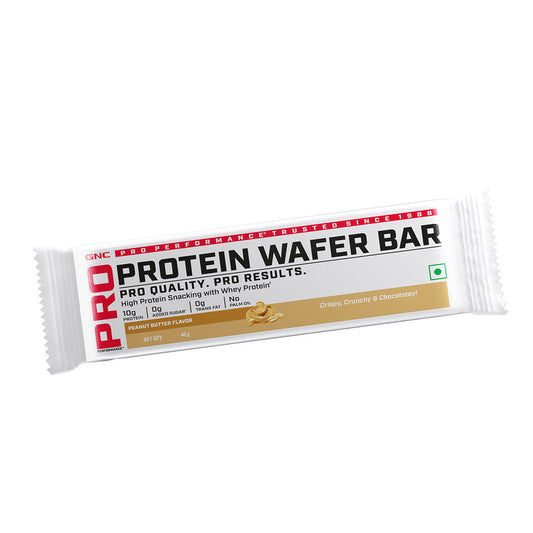 GNC PP PROTEIN WAFER PEANUT BUTTER BAR 40G