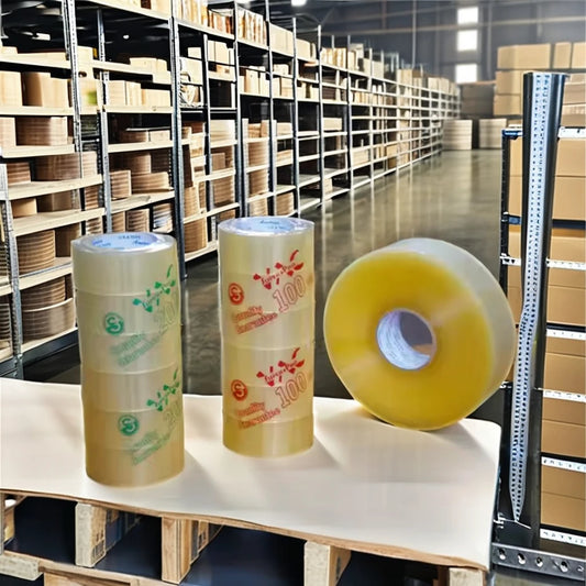 VietNam Waterproof Polyester Adhesive Double Sided Clear OPP Tape Custom Length Economy Grade Packaging
