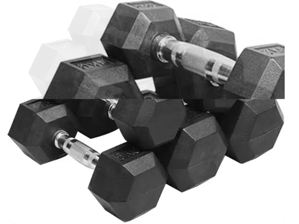 Free weights and Dumbells