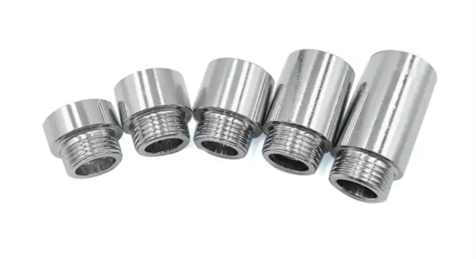 Stainless Steel Thread Coupling Joint Connection Pipe Fittings For Pipe Water Plumbing Round Pipe Extension Reducing Fitting