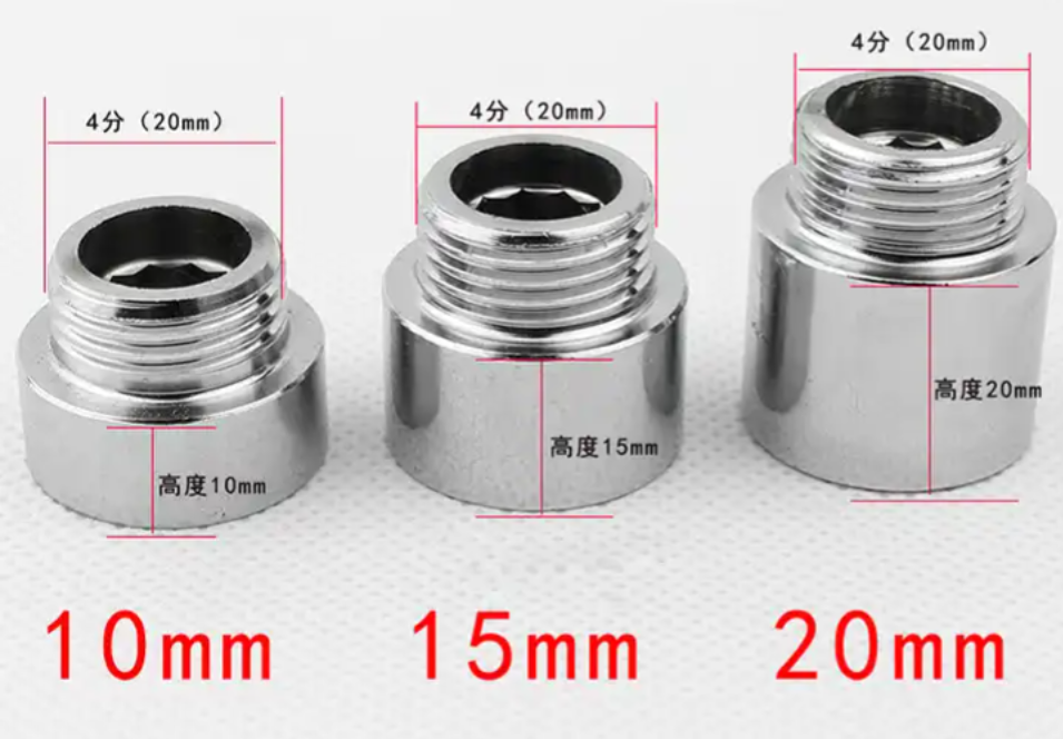 Stainless Steel Thread Coupling Joint Connection Pipe Fittings For Pipe Water Plumbing Round Pipe Extension Reducing Fitting