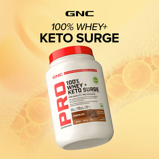 GNC PP 100% WHEY KETO SURGE CHOCOLATE 1.81Kg