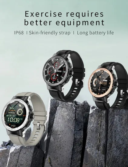 Smart Phone E19 IPS GPS Fitness Tracker Heart Rate Watches
