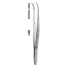 Import Stainless Steel Precision Dental Tweezer DP1 - Autoclavable & Non-Slip