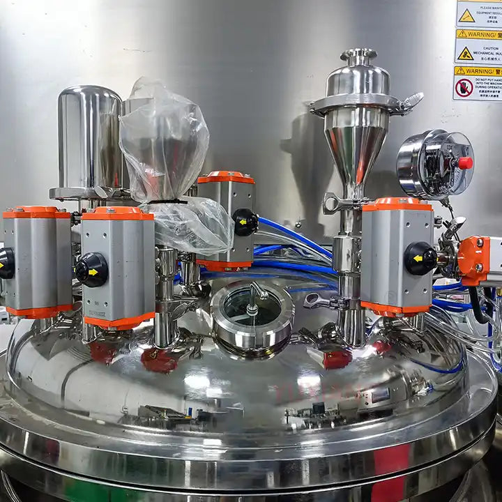 Toothpaste making machine Vacuum Emulsifier