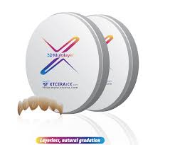 Import Zirconia Blanks XT-CERA 98*20 3D ML A2 Dental Restorations