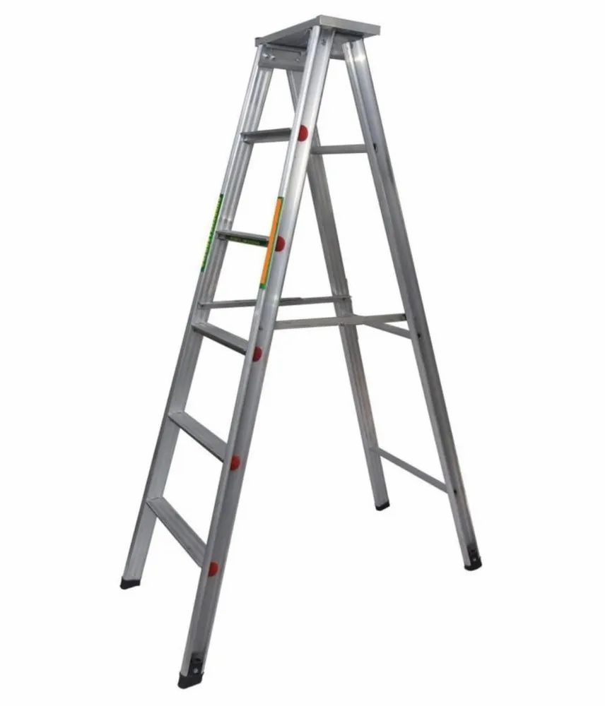 Safety Aluminum Standing Folding Step Ladder