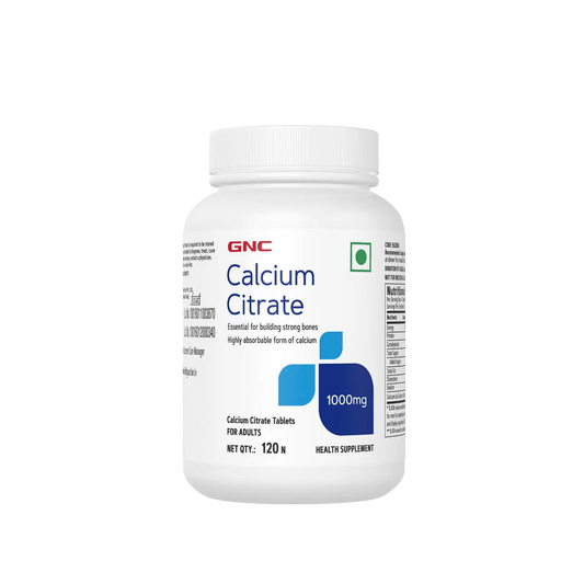 GNC Calcium Citrate Tab 1000mg 1x120