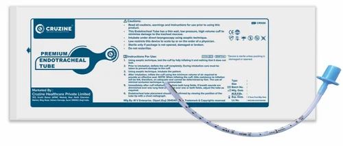 Import Size 5 Regular Cuffed ET Tube, Non-Sterile, Bulk Pack