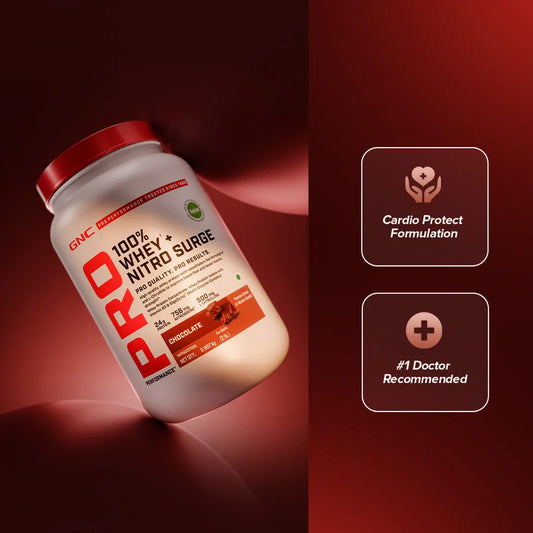 PP 100% Whey Nitro Surge Chocolate- 1LB