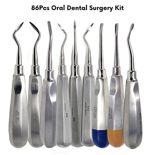 Import STOP FOR ELEVATE H7 Dental Tools Single Pack - Professional Stainless Steel, Ergonomic Design, Comprehensive Care