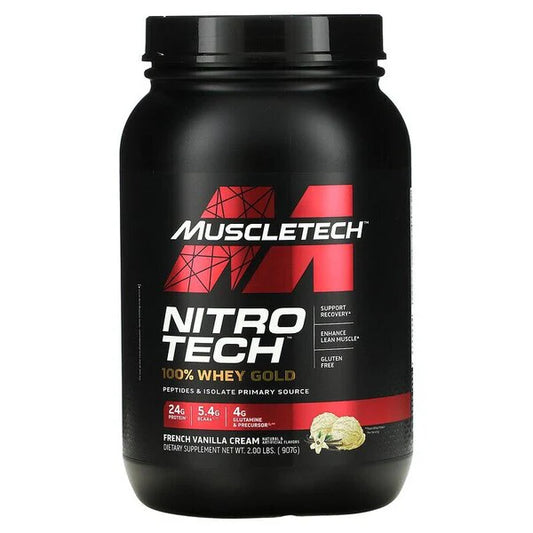 Muscletech Nitro- tech 100% Whey Gold(Vanilla)