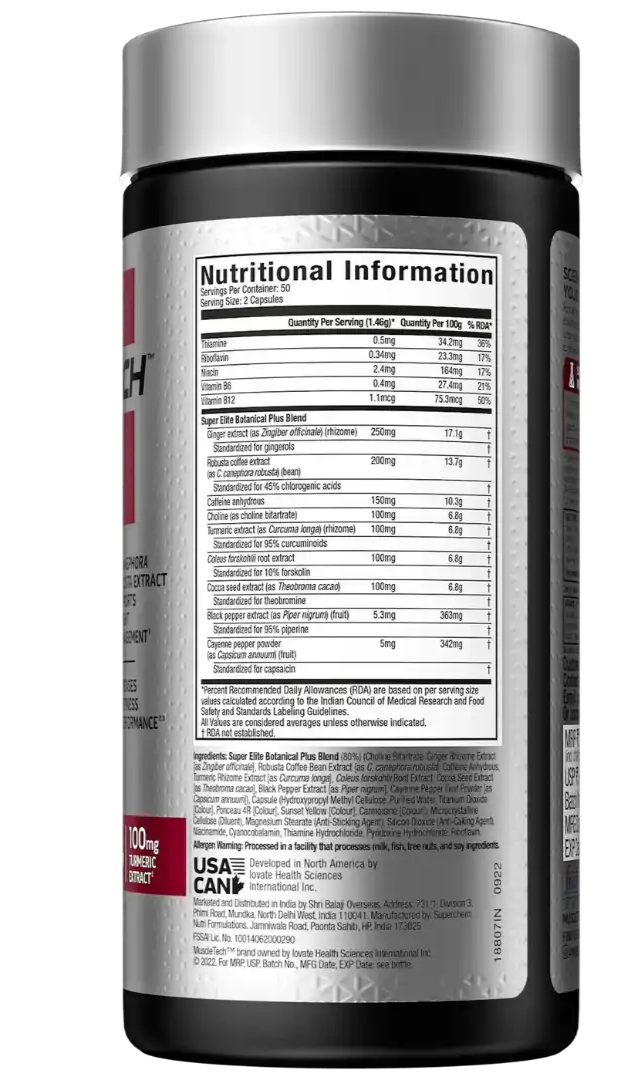 Muscletech Hydroxycut Hardcore Super Elite
