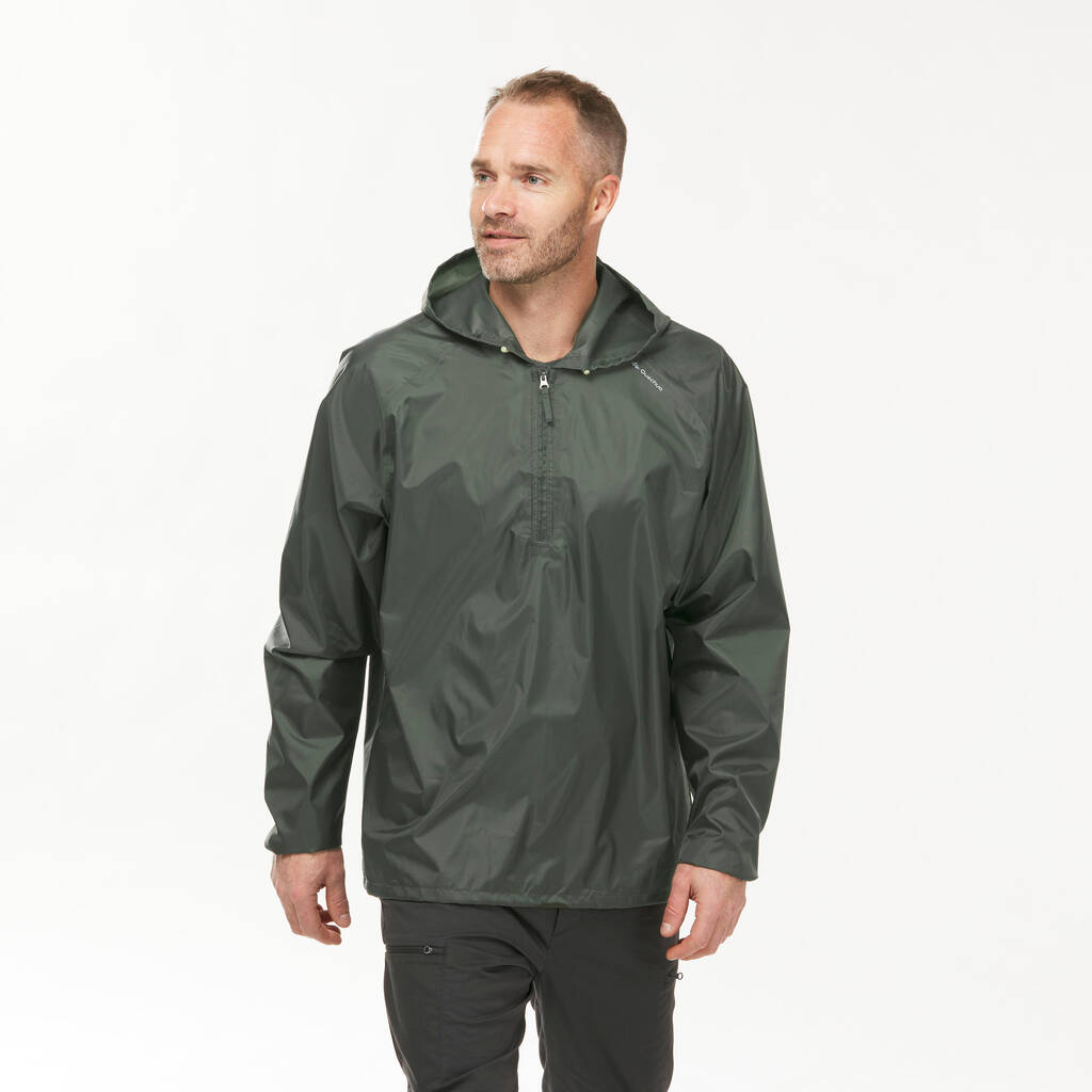 Waterproof 1/2 Zip Rain Jacket