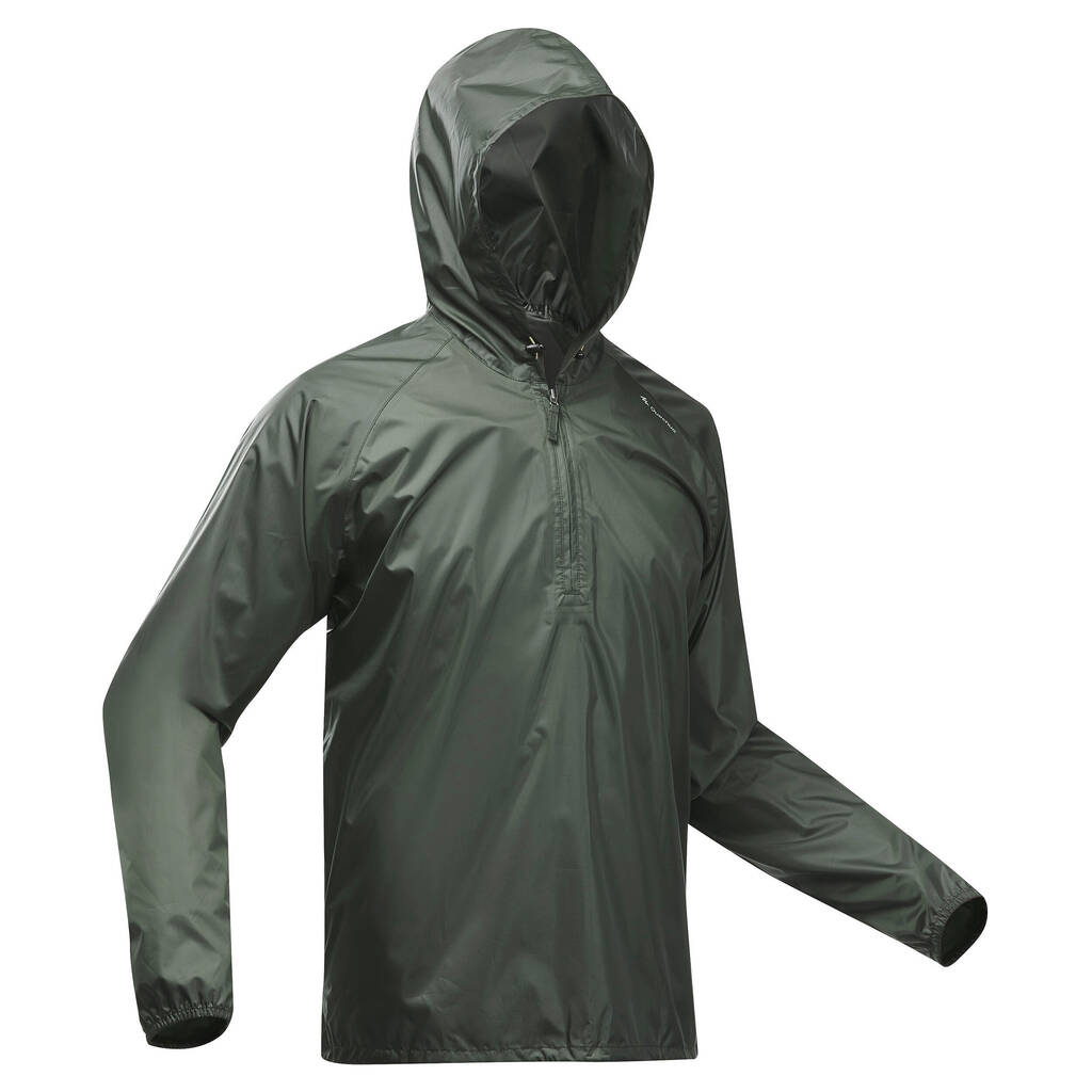 Waterproof 1/2 Zip Rain Jacket