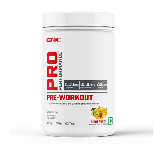 GNC PP Pre Workout 360g Fruit Punch (30 Serving)