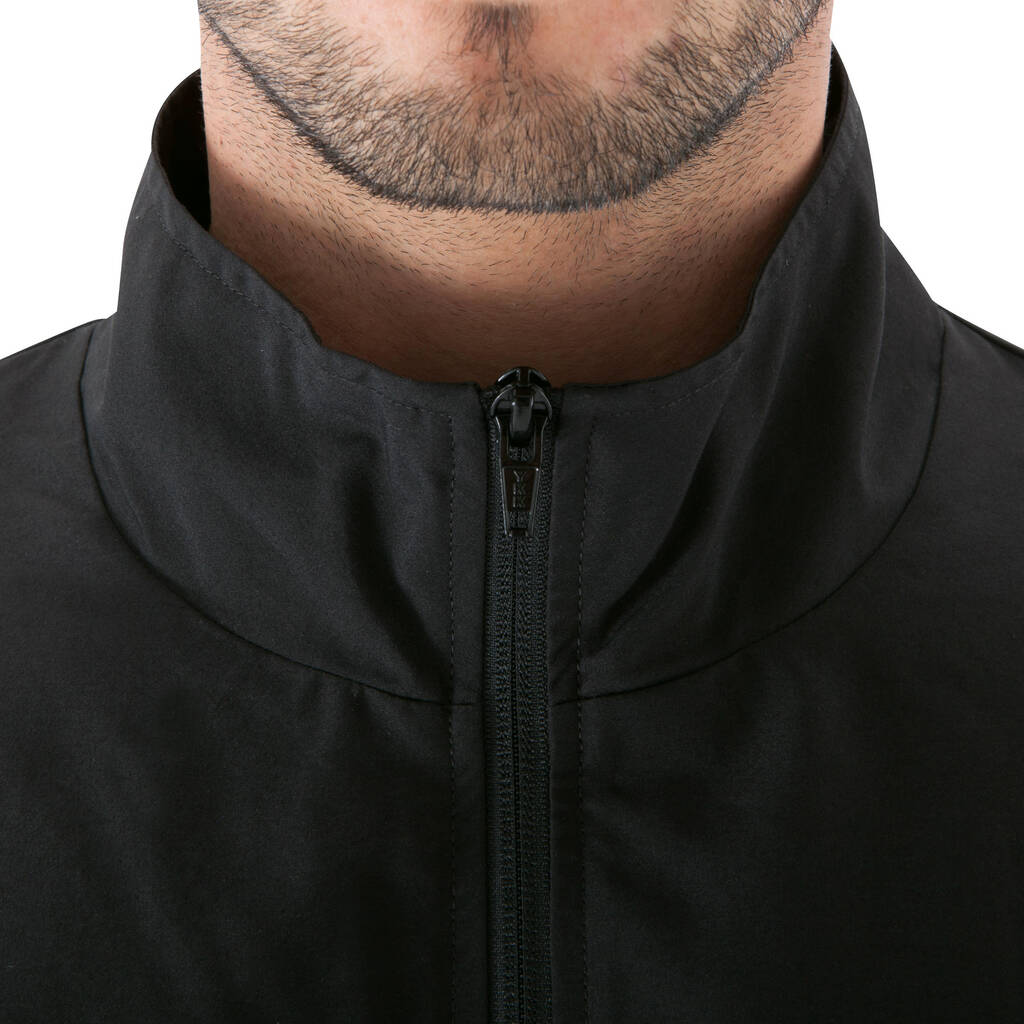 Gym Tracksuit Jacket Polyester - Black