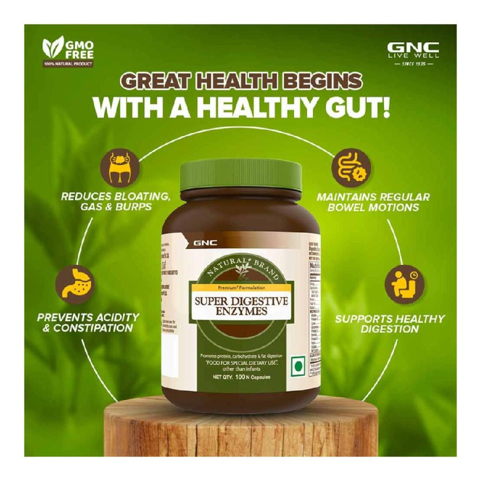GNC Super Digestive Enzyme Caps 1x100