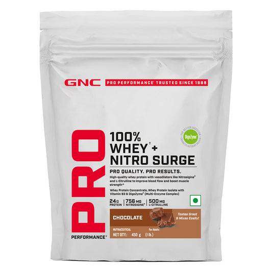 PP 100% Whey Nitro Surge Vanilla- 1LB