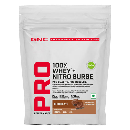 PP 100% Whey Nitro Surge Strawberry- 1LB