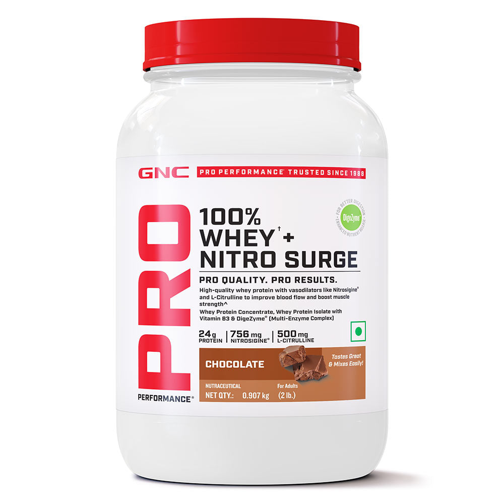 PP 100% Whey Nitro Surge Strawberry- 4LB