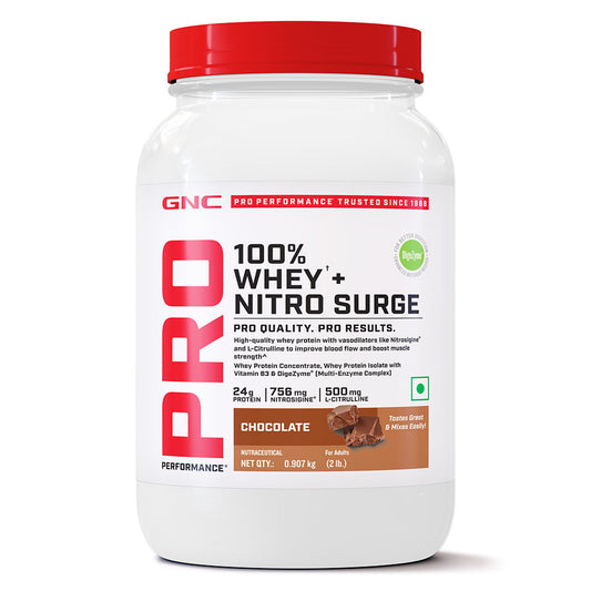 PP 100% Whey Nitro Surge Strawberry- 4LB