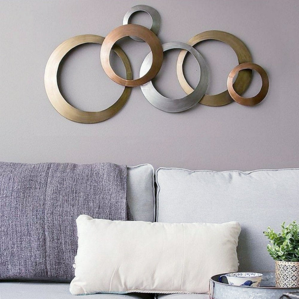 Golden Iron Wall Decor