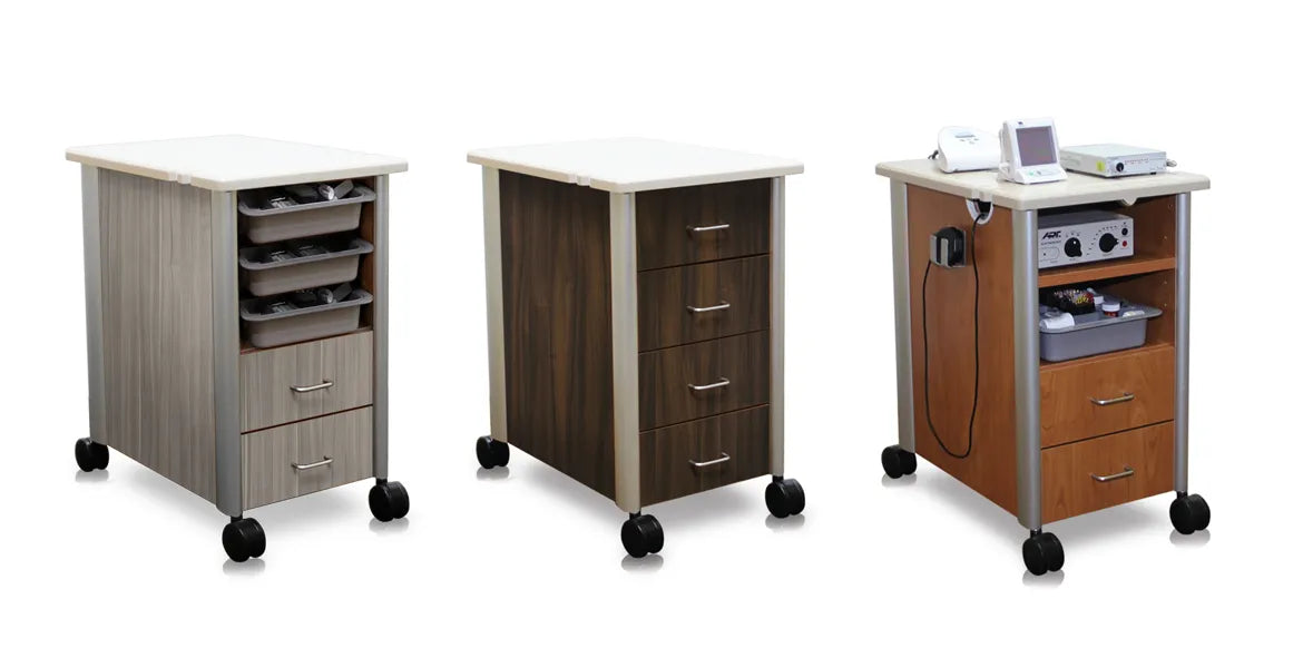 portable dental cabinet  cart