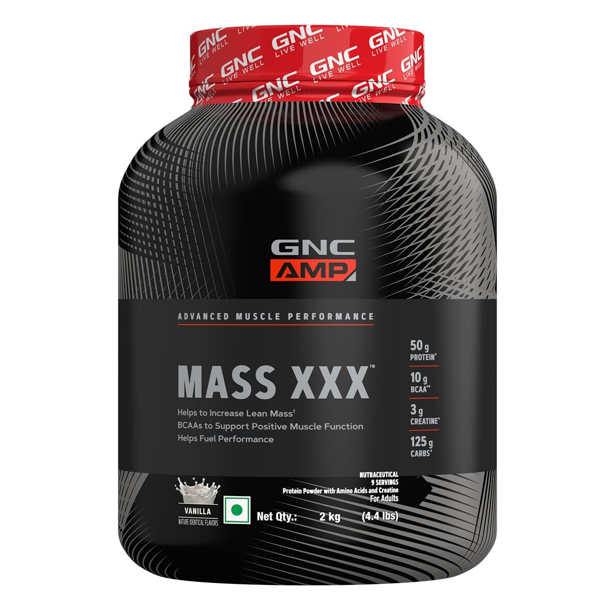 GNC AMP Mass XXX Powder Chocolate 2kg