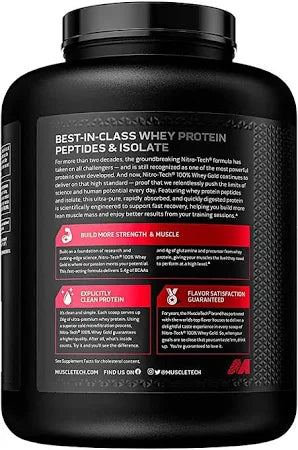 Muscletech Nitro- tech 100% Whey Gold(Vanilla)